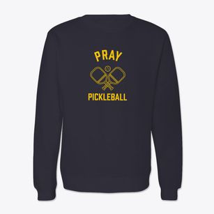 Pray Wisconsin Pickleball Crewneck Sweatshirt
