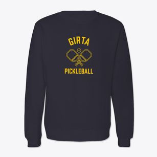 Girta West Virginia Pickleball Crewneck Sweatshirt