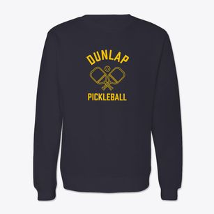 Dunlap Texas Pickleball Crewneck Sweatshirt