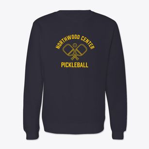Northwood Center New Hampshire Pickleball Crewneck Sweatshirt