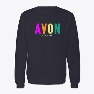 Avon New York Color Pop Crewneck Sweatshirt