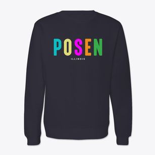 Posen Illinois Color Pop Crewneck Sweatshirt