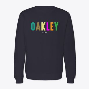 Oakley Utah Color Pop Crewneck Sweatshirt