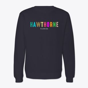 Hawthorne Florida Color Pop Crewneck Sweatshirt