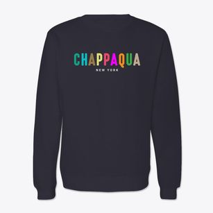 Chappaqua New York Color Pop Crewneck Sweatshirt