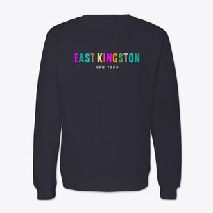 East Kingston New York Color Pop Crewneck Sweatshirt