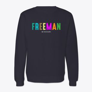 Freeman Missouri Color Pop Crewneck Sweatshirt