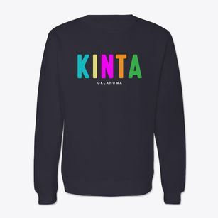 Kinta Oklahoma Color Pop Crewneck Sweatshirt