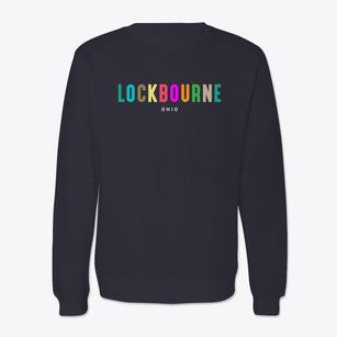 Lockbourne Ohio Color Pop Crewneck Sweatshirt
