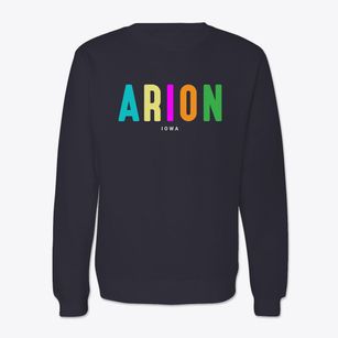 Arion Iowa Color Pop Crewneck Sweatshirt