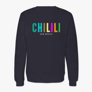 Chilili New Mexico Color Pop Crewneck Sweatshirt