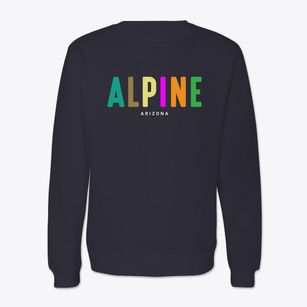 Alpine Arizona Color Pop Crewneck Sweatshirt