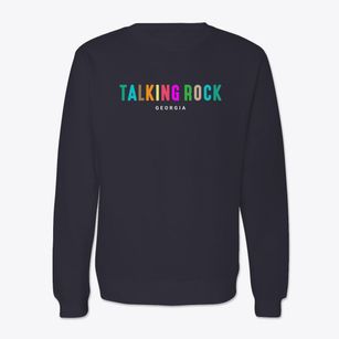 Talking Rock Georgia Color Pop Crewneck Sweatshirt