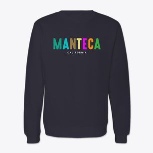 Manteca California Color Pop Crewneck Sweatshirt
