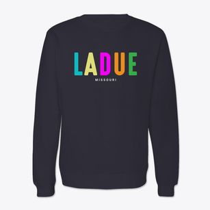 Ladue Missouri Color Pop Crewneck Sweatshirt