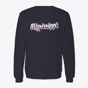  Mississippi Retro Candy Vibes Crewneck Sweatshirt