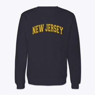  New Jersey Varsity State Crewneck Sweatshirt