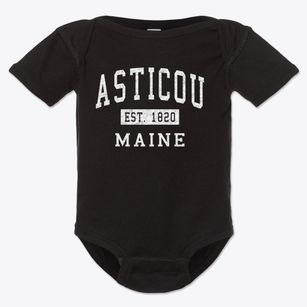 Asticou Maine Classic Established Baby Onesie