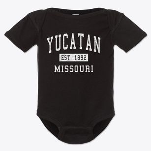 Yucatan Missouri Classic Established Baby Onesie
