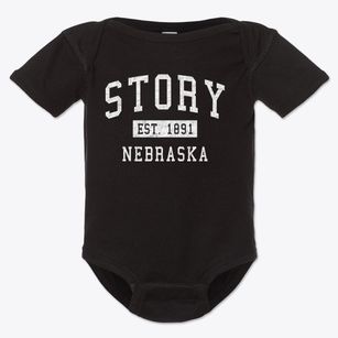 Story Nebraska Classic Established Baby Onesie