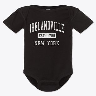 Irelandville New York Classic Established Baby Onesie