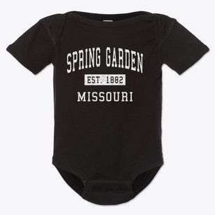 Spring Garden Missouri Classic Established Baby Onesie