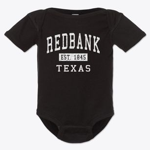 Redbank Texas Classic Established Baby Onesie