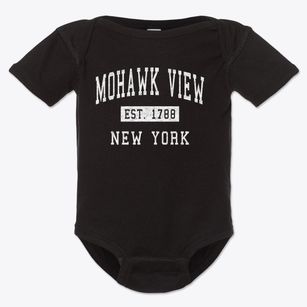 Mohawk View New York Classic Established Baby Onesie