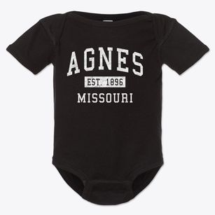 Agnes Missouri Classic Established Baby Onesie