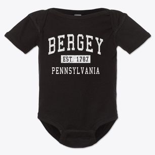 Bergey Pennsylvania Classic Established Baby Onesie
