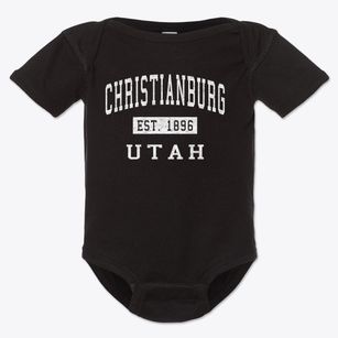 Christianburg Utah Classic Established Baby Onesie