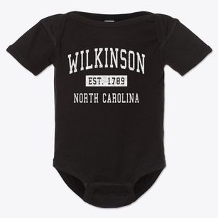 Wilkinson North Carolina Classic Established Baby Onesie