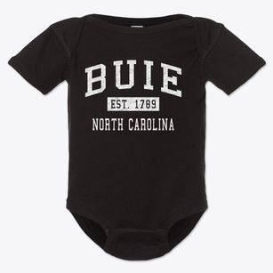 Buie North Carolina Classic Established Baby Onesie