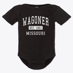 Wagoner Missouri Classic Established Baby Onesie