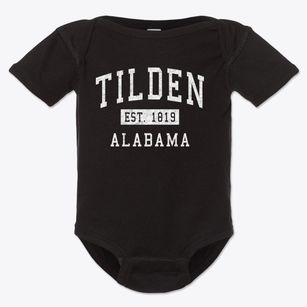 Tilden Alabama Classic Established Baby Onesie