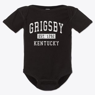 Grigsby Kentucky Classic Established Baby Onesie