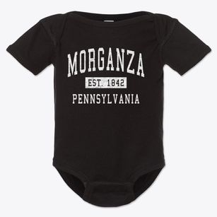 Morganza Pennsylvania Classic Established Baby Onesie