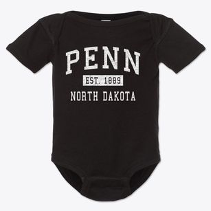Penn North Dakota Classic Established Baby Onesie