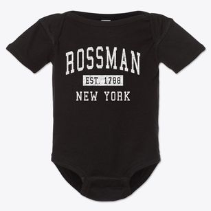 Rossman New York Classic Established Baby Onesie