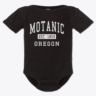 Motanic Oregon Classic Established Baby Onesie