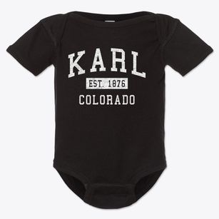 Karl Colorado Classic Established Baby Onesie