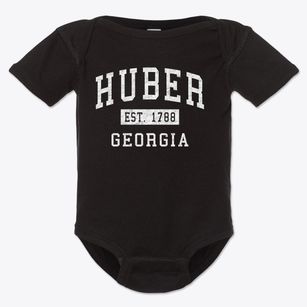 Huber Georgia Classic Established Baby Onesie