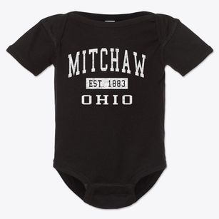 Mitchaw Ohio Classic Established Baby Onesie