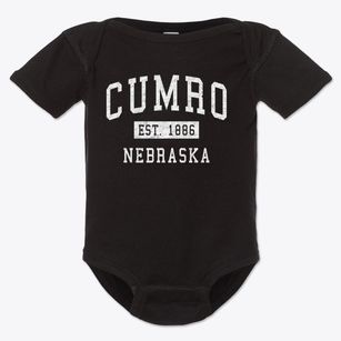 Cumro Nebraska Classic Established Baby Onesie