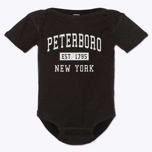 Peterboro New York Classic Established Baby Onesie