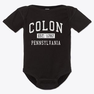 Colon Pennsylvania Classic Established Baby Onesie