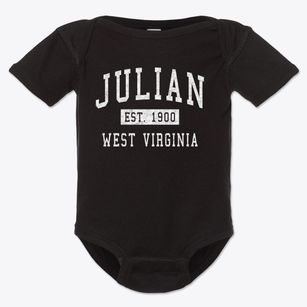 Julian West Virginia Classic Established Baby Onesie