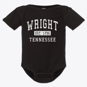 Wright Tennessee Classic Established Baby Onesie
