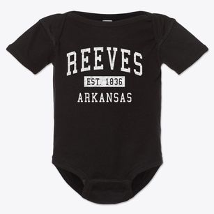 Reeves Arkansas Classic Established Baby Onesie