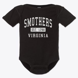 Smothers Virginia Classic Established Baby Onesie